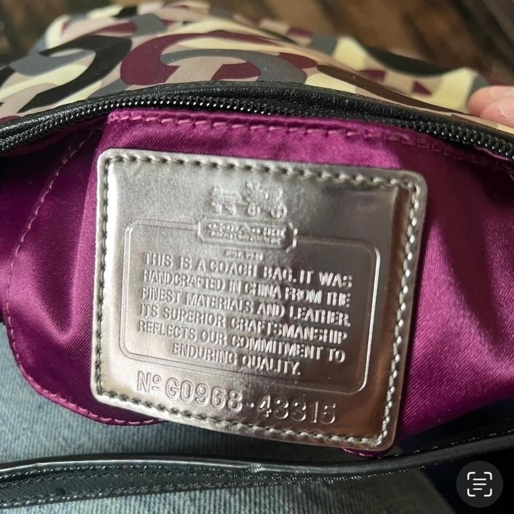 y2k 2000s Coach Madison Mini OP Signature Cs Monogram  Shoulder bag / Handbag - Picture 6 of 6